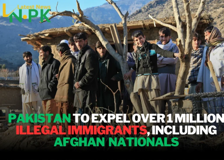 Pakistan to Expel Over 1 Million Illegal Immigrants, Including Afghan Nationals