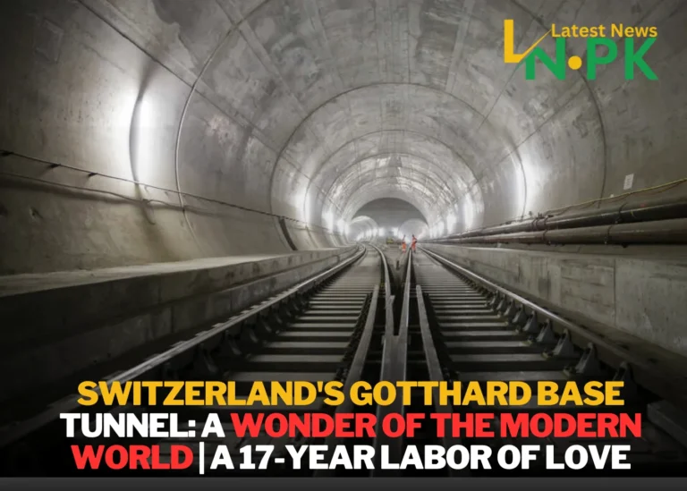 Switzerland's Gotthard Base Tunnel: A Wonder of the Modern World | A 17-Year Labor of Love