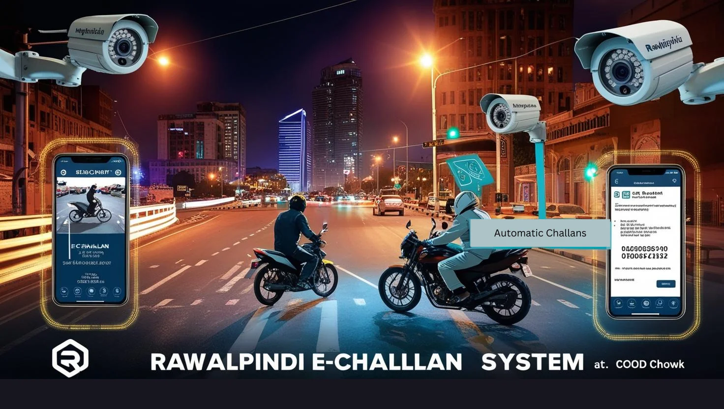 Rawalpindi Traffic E-Challan System: Effective From January 2025