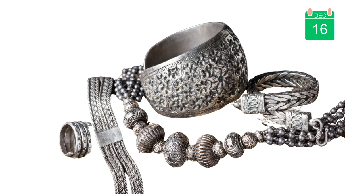 Today’s Silver Jewelry Market Rates in Pakistan - December 16, 2024