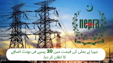 NEPRA Announces 20-Paise Increase in Electricity Rates