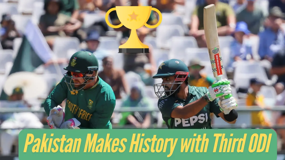 Pakistan Makes History with Third ODI Series Win in South Africa