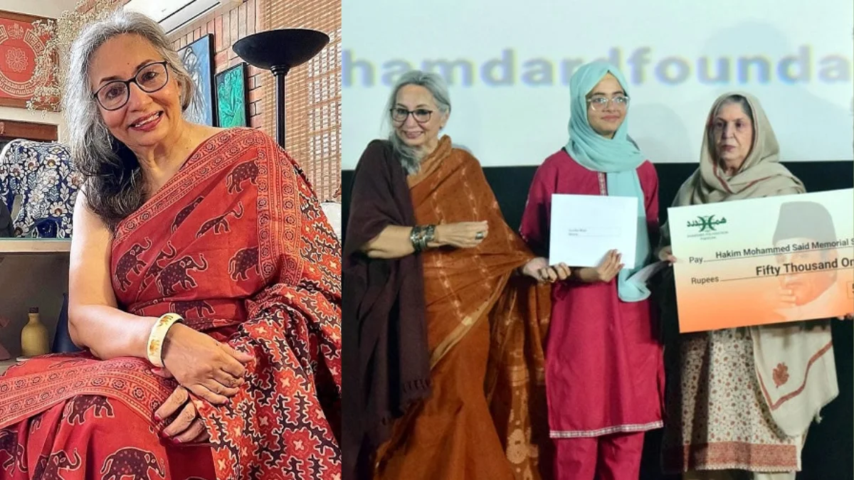 Rumana Husain Inspires Scholarship Recipients at Hamdard Foundation Event