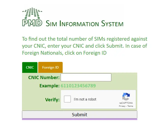 How to check sim owner details in pakistan online by Cnic