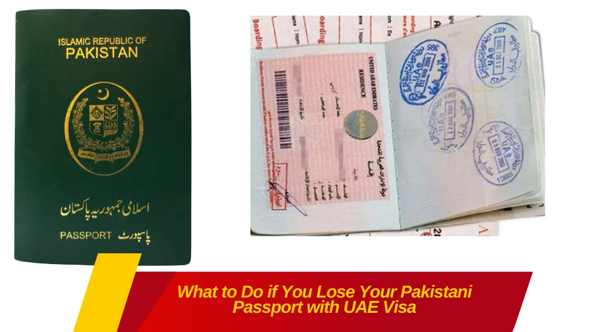 What to Do if You Lose Your Pakistani Passport with UAE Visa